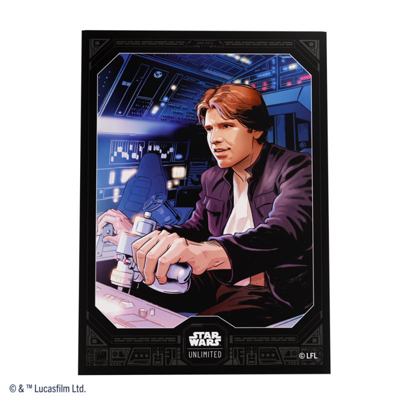 [PREPEDIDO] Gamegenic - Star Wars Unlimited - Art Sleeves Han Solo