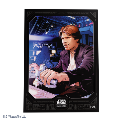 [PREPEDIDO] Gamegenic - Star Wars Unlimited - Art Sleeves Han Solo