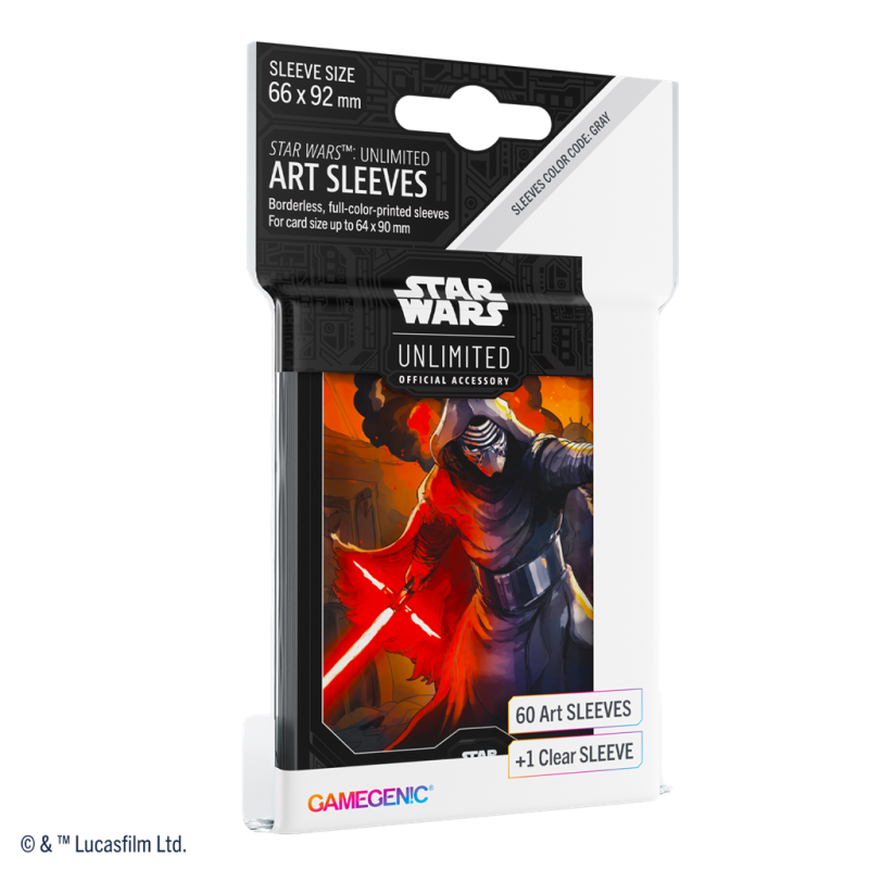 Gamegenic - Star Wars Unlimited - Art Sleeves Kylo Ren