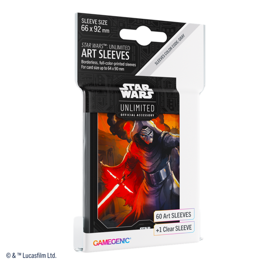 Gamegenic - Star Wars Unlimited - Art Sleeves Kylo Ren