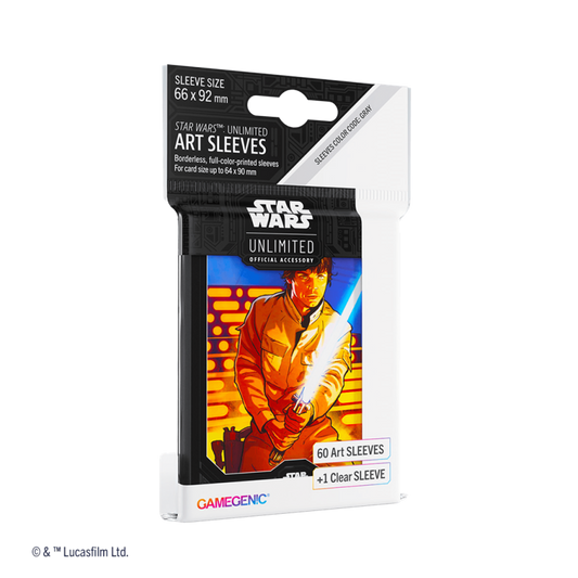 [PREPEDIDO] Gamegenic - Star Wars Unlimited - Art Sleeves Luke Skywalker