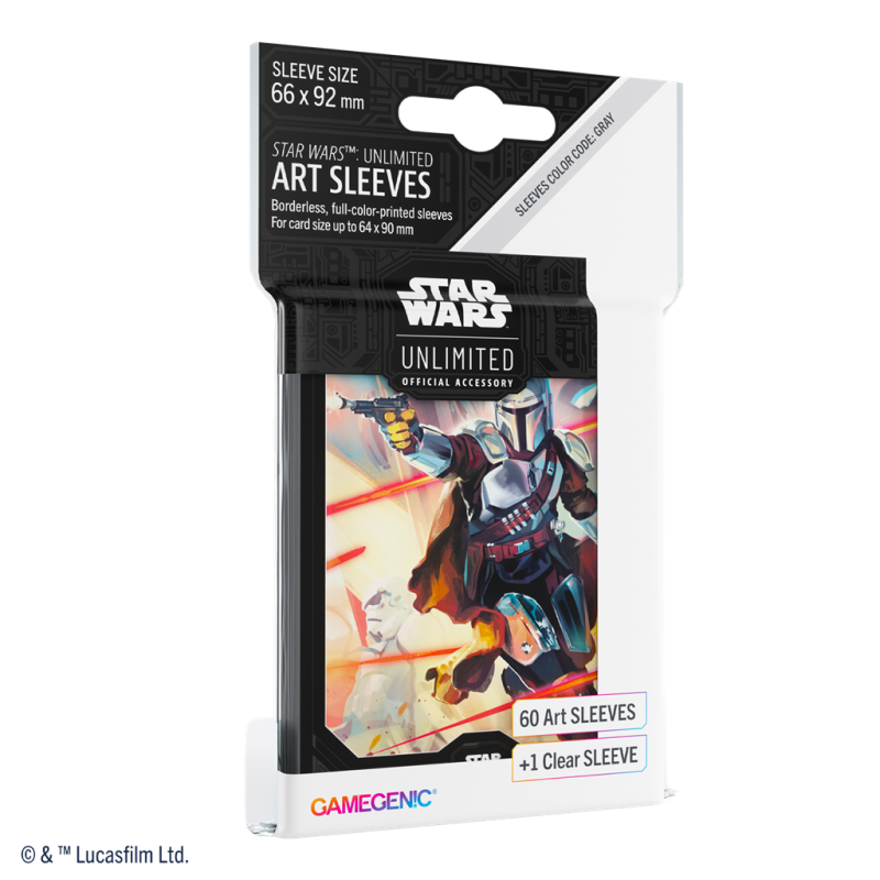 Gamegenic - Star Wars Unlimited - Art Sleeves Mandalorian