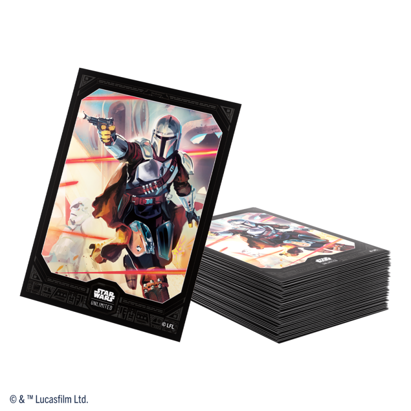 Gamegenic - Star Wars Unlimited - Art Sleeves Mandalorian