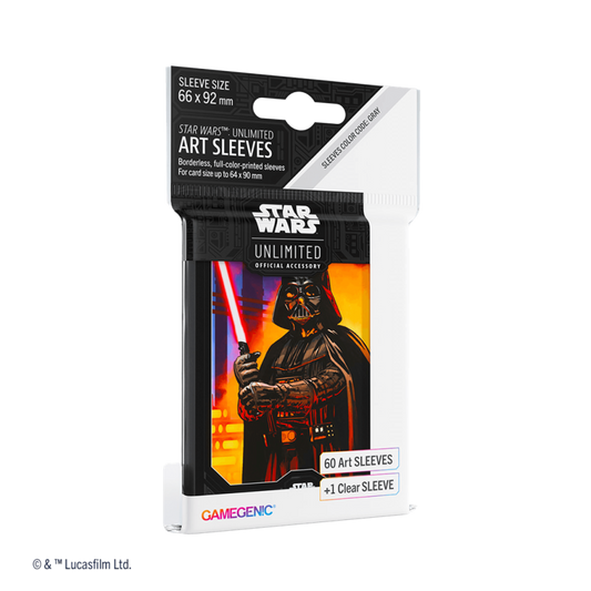[PREPEDIDO] Gamegenic - Star Wars Unlimited - Art Sleeves Darth Vader