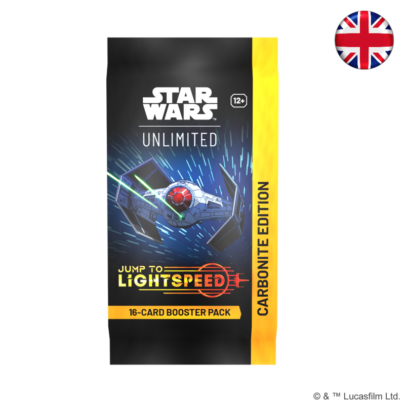 [PREPEDIDO] Star Wars Unlimited - Salto a la Velocidad de la Luz - Sobre Carbonite (Inglés)