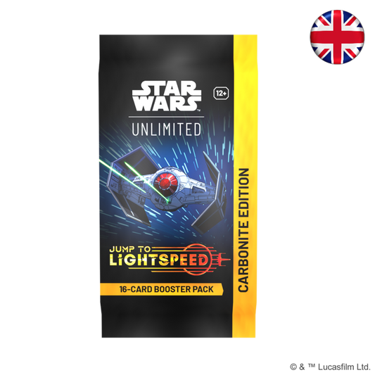 [PREPEDIDO] Star Wars Unlimited - Salto a la Velocidad de la Luz - Sobre Carbonite (Inglés)