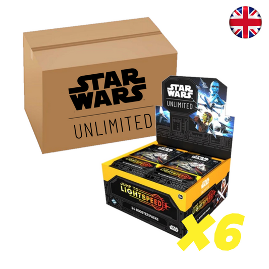 [PREPEDIDO] Star Wars Unlimited - Salto a la Velocidad de la Luz - Case completa (Inglés) (6 cajas de sobres)