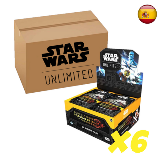 [PREPEDIDO] Star Wars Unlimited - Salto a la Velocidad de la Luz - Case completa (Español) (6 cajas de sobres)