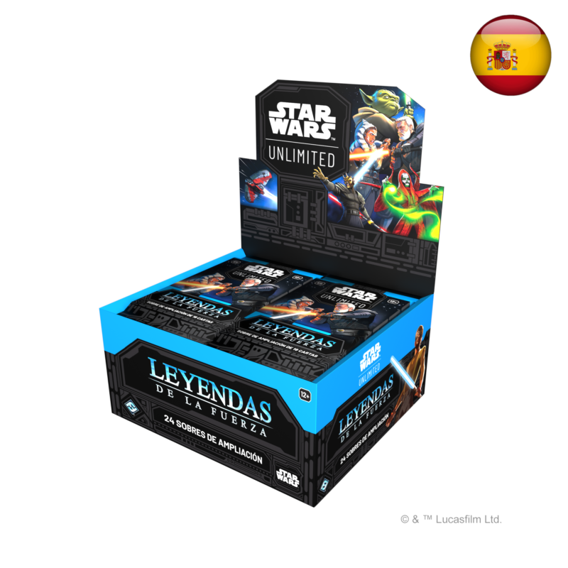[PREPEDIDO] Star Wars Unlimited - Leyendas de la Fuerza - Caja de sobres (Español)