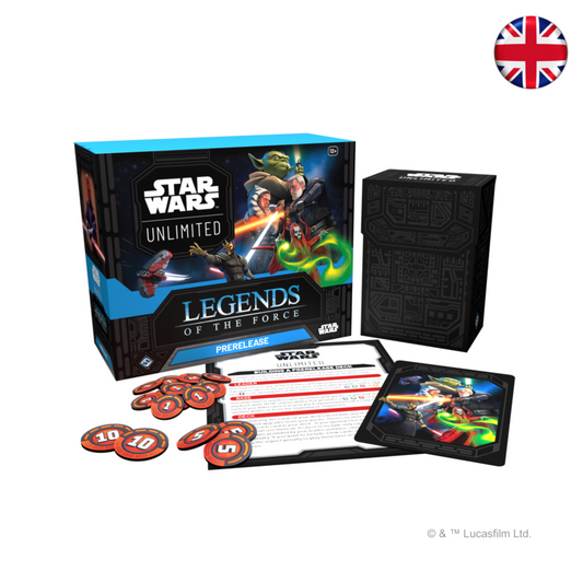 Star Wars Unlimited - Leyendas de la Fuerza - Caja de presentación (Inglés)