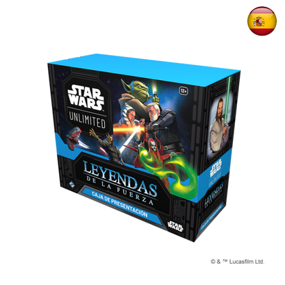 Star Wars Unlimited - Leyendas de la Fuerza - Caja de presentación (Español)