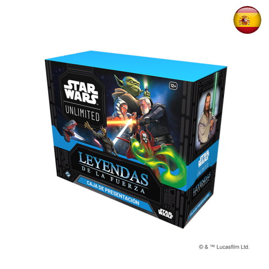 Star Wars Unlimited - Leyendas de la Fuerza - Caja de presentación (Español)