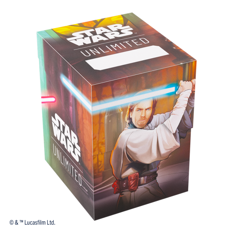 [PREPEDIDO] Gamegenic - Star Wars Unlimited - Soft Crate Obi-Wan Kenobi/Darth Maul