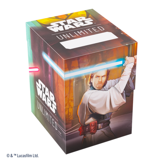 [PREPEDIDO] Gamegenic - Star Wars Unlimited - Soft Crate Obi-Wan Kenobi/Darth Maul