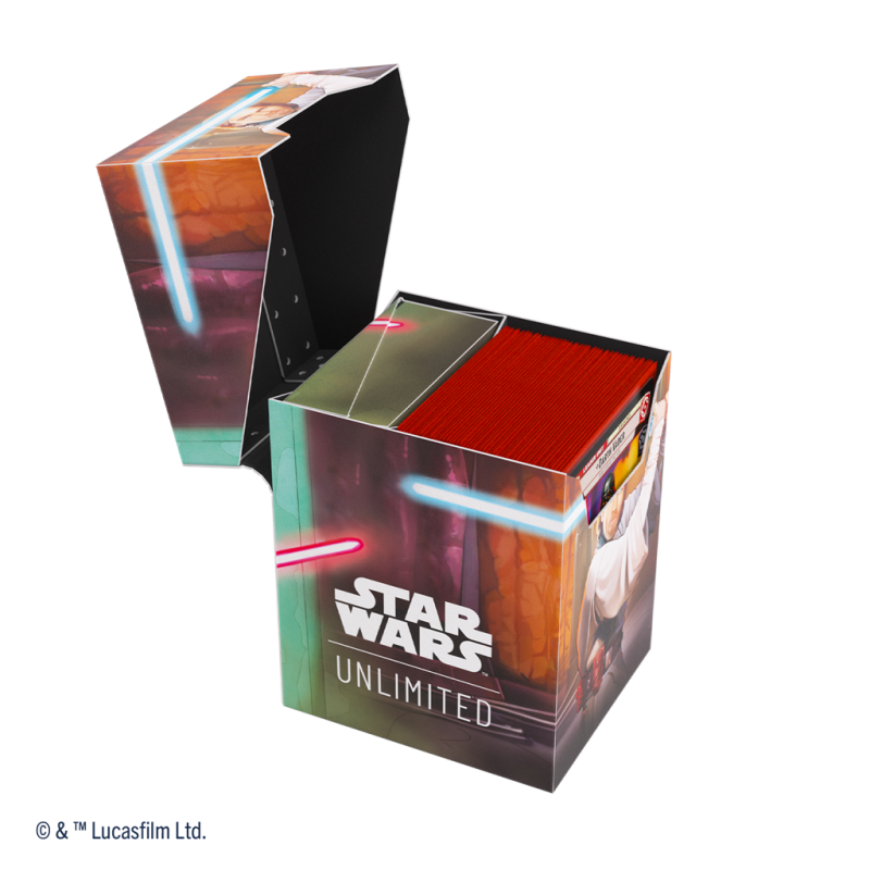 [PREPEDIDO] Gamegenic - Star Wars Unlimited - Soft Crate Obi-Wan Kenobi/Darth Maul