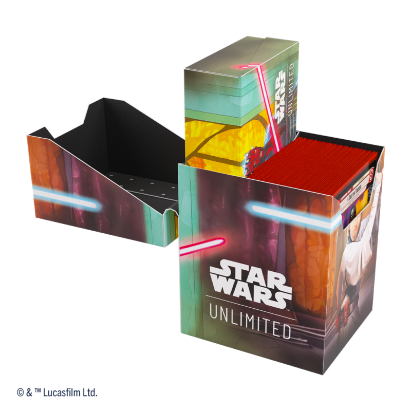 [PREPEDIDO] Gamegenic - Star Wars Unlimited - Soft Crate Obi-Wan Kenobi/Darth Maul