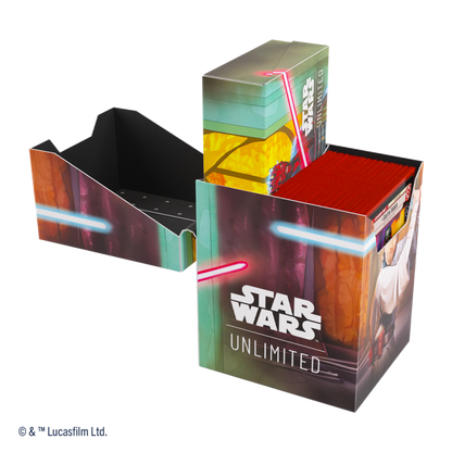 [PREPEDIDO] Gamegenic - Star Wars Unlimited - Soft Crate Obi-Wan Kenobi/Darth Maul