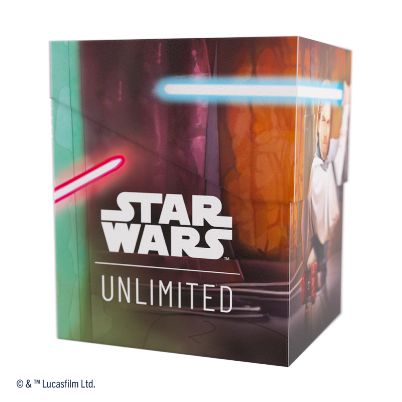 [PREPEDIDO] Gamegenic - Star Wars Unlimited - Soft Crate Obi-Wan Kenobi/Darth Maul