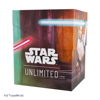 [PREPEDIDO] Gamegenic - Star Wars Unlimited - Soft Crate Obi-Wan Kenobi/Darth Maul