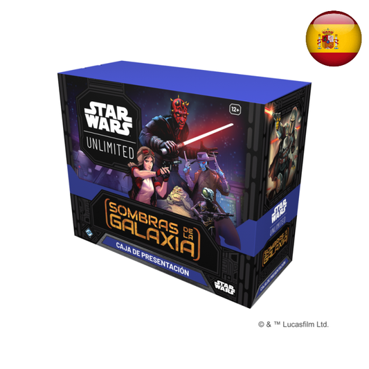 Star Wars Unlimited - Sombras de la galaxia - Caja de presentación (Español)