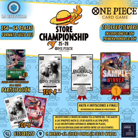 [EVENTO] One Piece - Store Championship - 20 de Septiembre de 2025