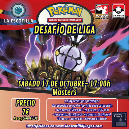 [EVENTO] Pokémon TCG - Desafío de Liga 17 de Octubre