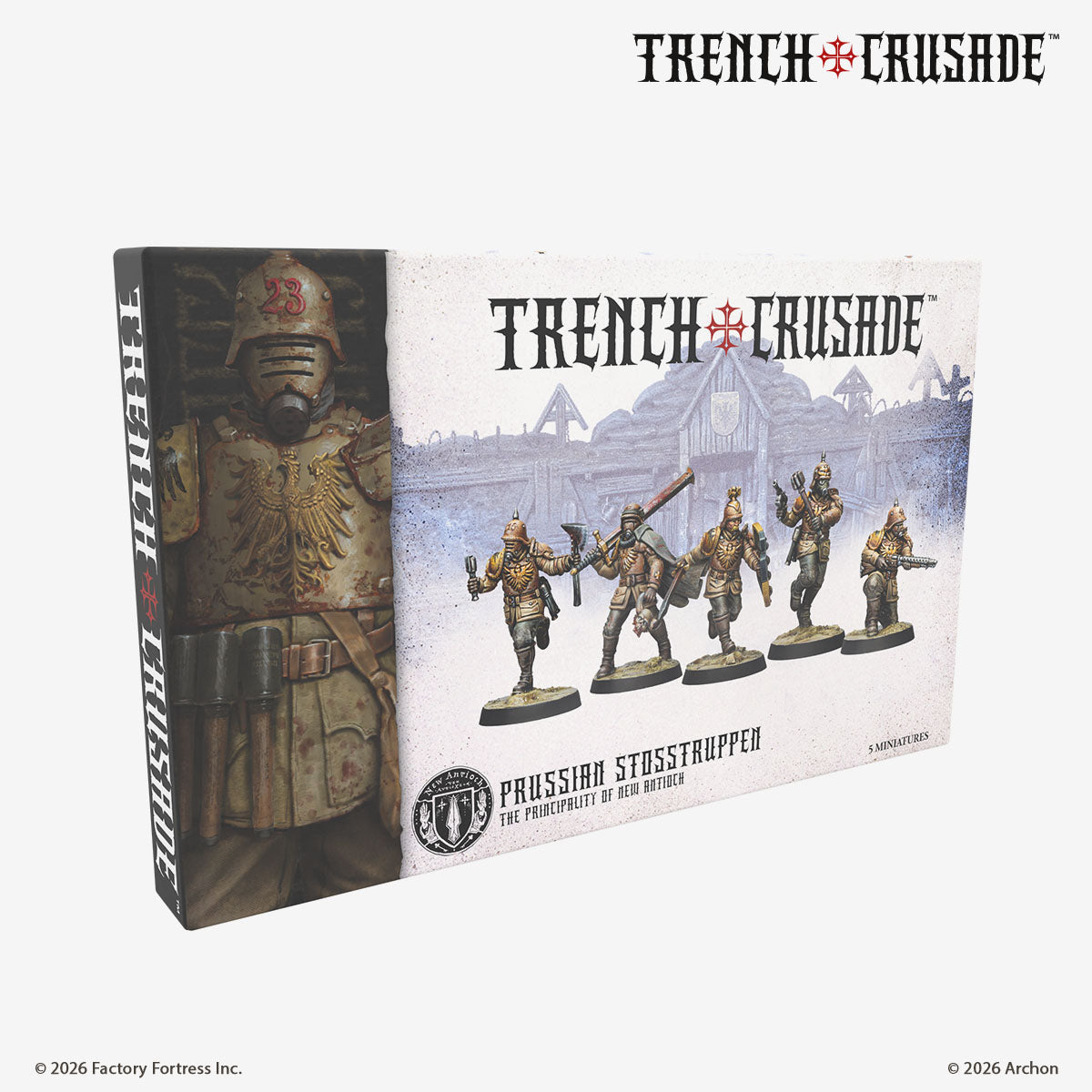 Trench Crusade: Prussian Stosstruppen Soldiers