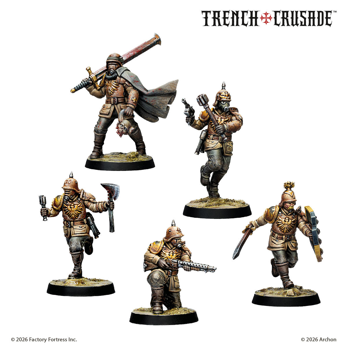 Trench Crusade: Prussian Stosstruppen Soldiers