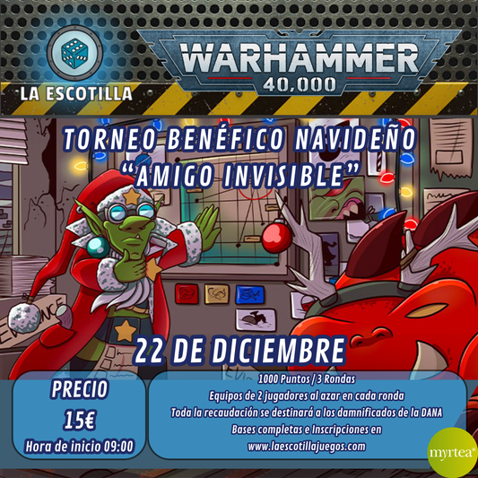 [EVENTO] TORNEO BENÉFICO NAVIDEÑO WARHAMMER 40K