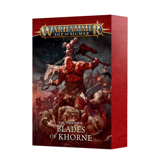 Pack de Facción: Filos de Khorne (español)