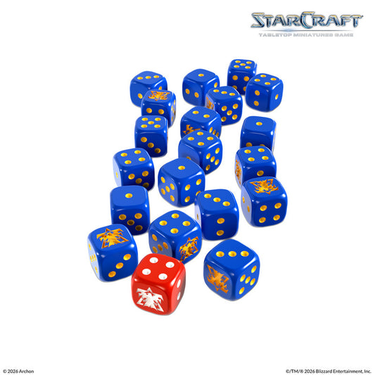 [PREPEDIDO] StarCraft: Terran Custom Dice Set