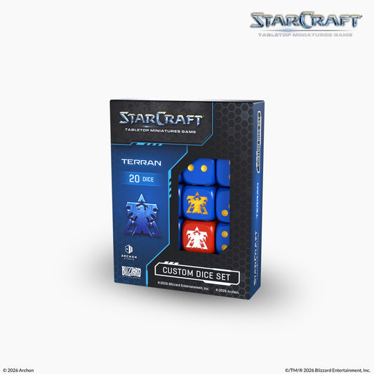 [PREPEDIDO] StarCraft: Terran Custom Dice Set