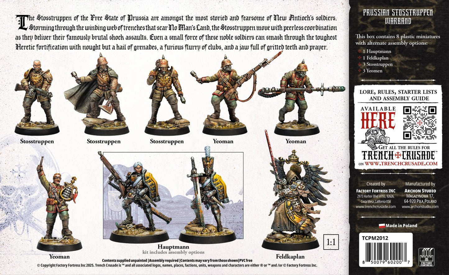 [PREPEDIDO] Trench Crusade: Prussian Stosstruppen