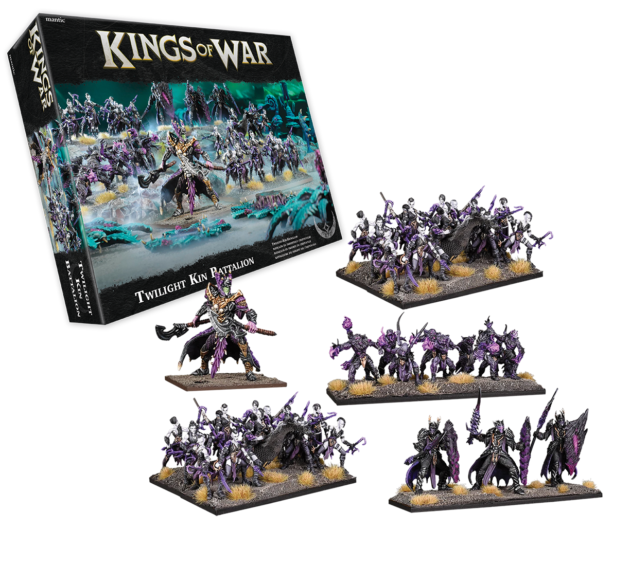 Twilight Kin Battalion Mantic Games Kings of War – La Escotilla