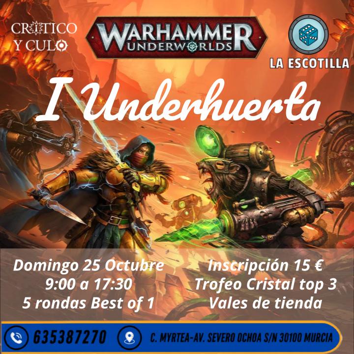 [EVENTO] I UNDERHUERTA  Domingo 25 de Octubre