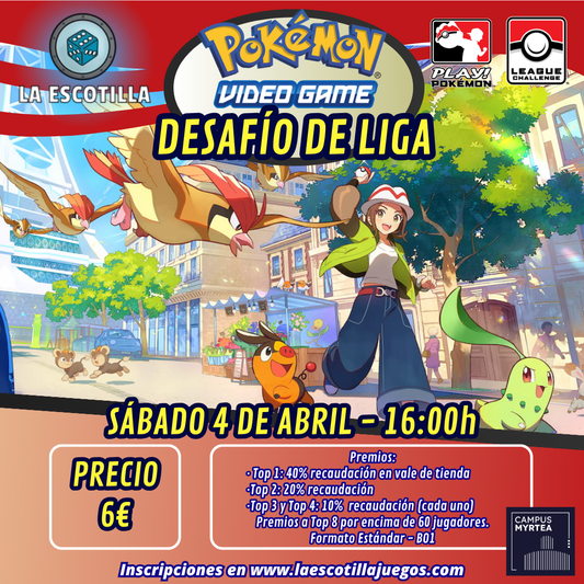 [EVENTO] Pokémon Video Game - Desafío de Liga 4 de Abril
