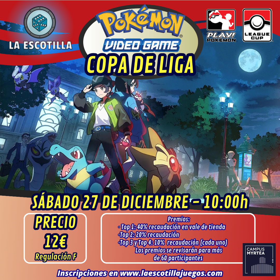 [EVENTO] Pokémon Video Game - Copa de Liga 27 de Diciembre