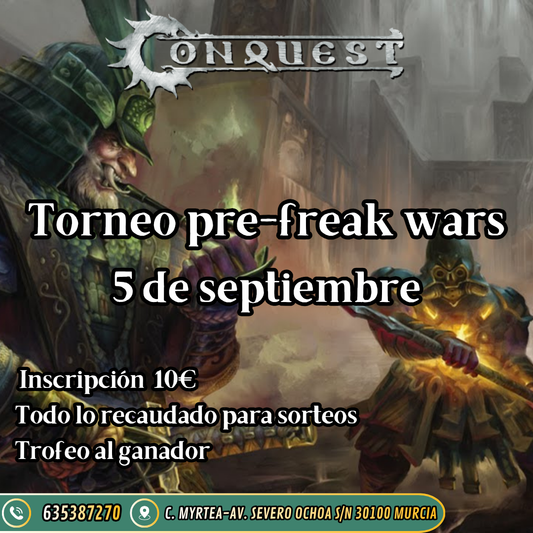 [EVENTO] Torneo Pre-Freak Wars