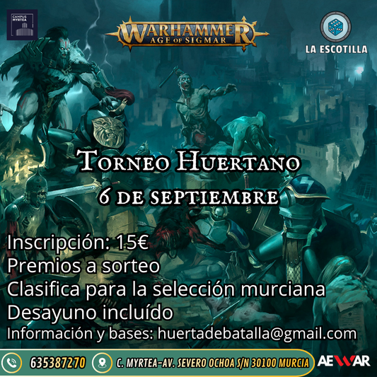 [EVENTO] Torneo Huertano 6 de septiembre