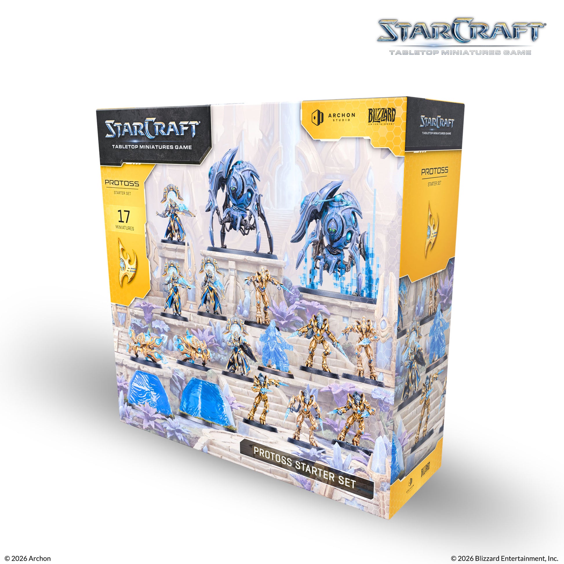 Starcraft: Protoss Starter Set, Tabletop Miniature Game, Archon Studio, Wargame