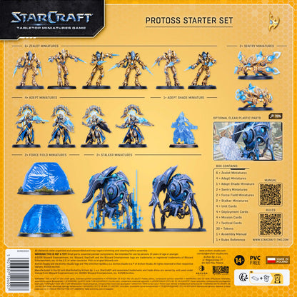 Starcraft: Protoss Starter Set, Tabletop Miniature Game, Archon Studio, Wargame