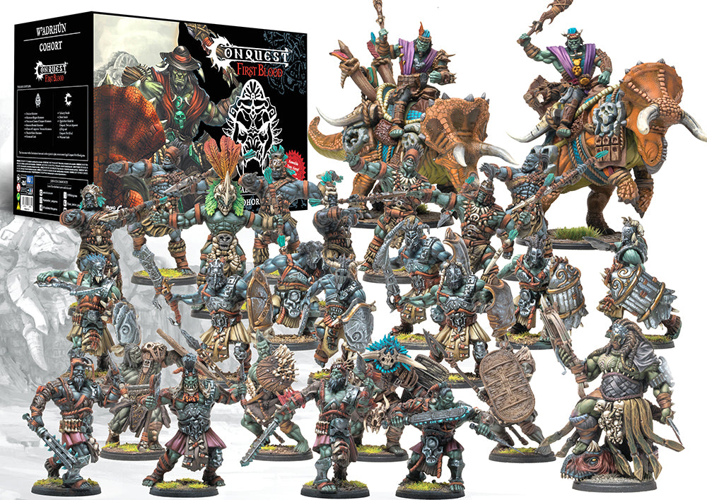 [PREPEDIDO] W’adrhŭn: Conquest First Blood Cohort Starter Set