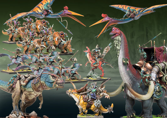 W’adrhŭn : Stampede! 2000pt Army Para Bellum Conquest Wargame