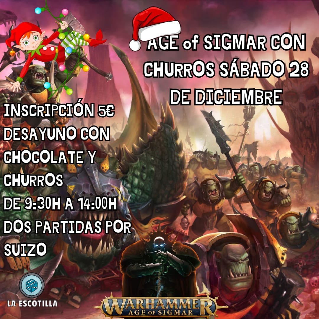 [EVENTO] Age of Sigmar Con Churros