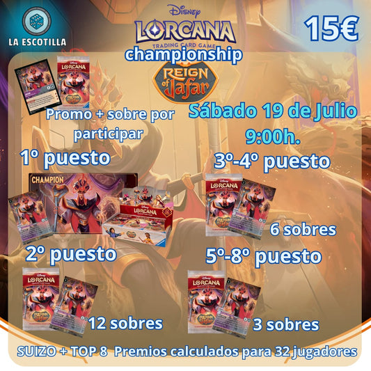 [EVENTO] Championship Lorcana Reign of Jafar