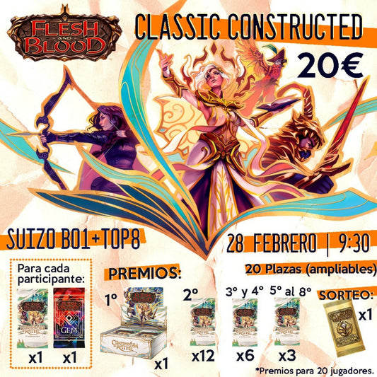 [EVENTO] Classic Constructed Flesh and Blood