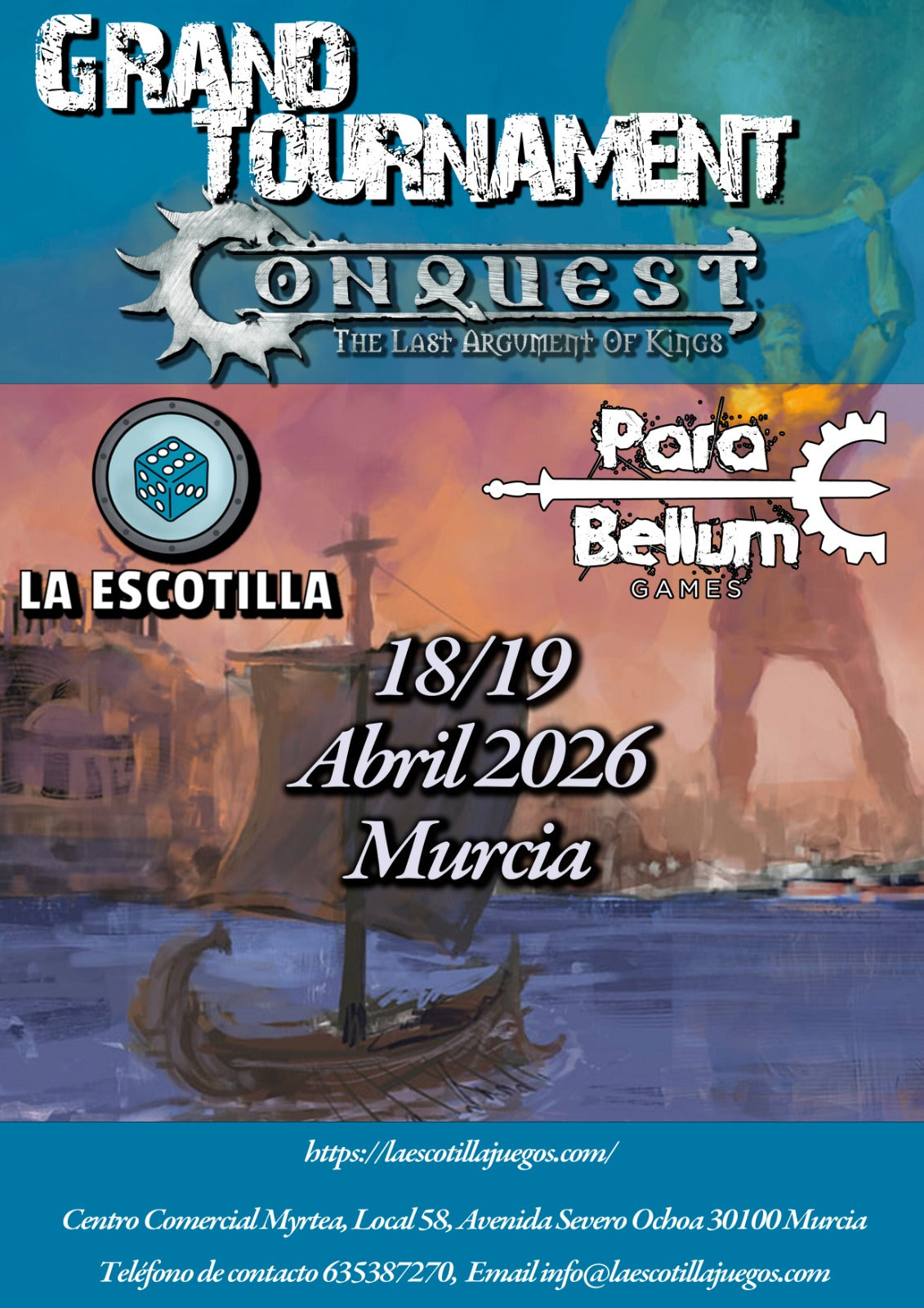 [EVENTO] GT Conquest 2026 - 18/19 abril
