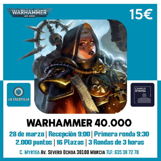 [EVENTO] Torneo Individual 40K - 28 de Marzo