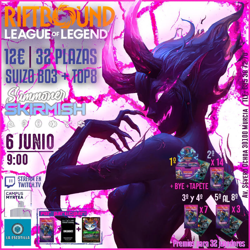 [EVENTO] RIFTBOUND - Summoner SKIRMISH 6 de Junio