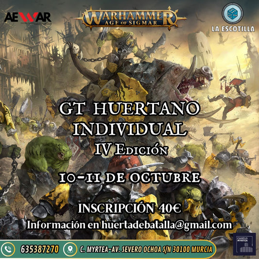 [EVENTO] GT Huertano Individual IV Edición 10 y 11 de octubre
